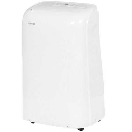 Restored Toshiba 6,000 BTU (8,000 BTU ASHRAE) 115-Volt Portable Air Conditioner with Dehumidifier (Refurbished)