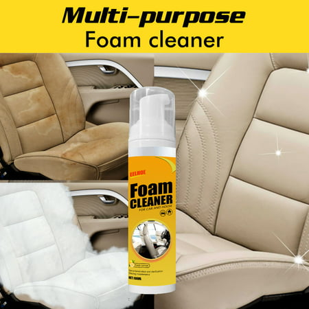 Wrea 100ML Multi-purpose Foam Cleaner Surface Cleaner for Metal Marble Glass Household Surface Cleaning Agent for Furniture ProtectionAs Shown,