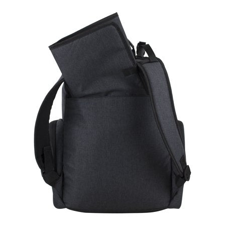 Eastsport Multi-Function Wooster St. Backpack Diaper Bag BlackBlack,