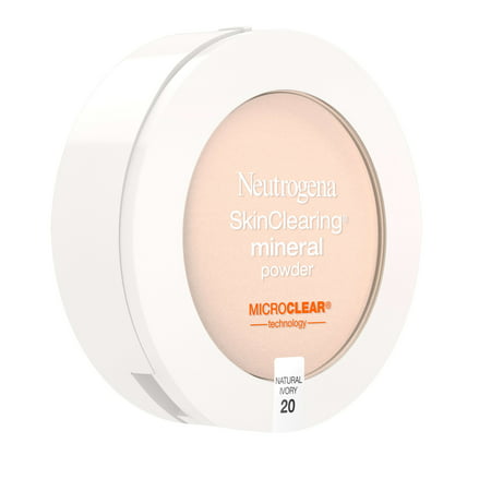 Neutrogena SkinClearing Mineral Acne Powder, Natural Ivory 20,.38 ozNatural Ivory,