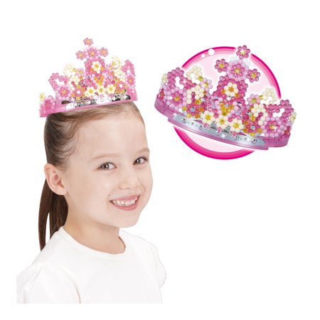 Aquabeads 3D Princess Tiara Set, Kids Crafts, Beads, Arts and Crafts, Complete Activity Kit for 4+