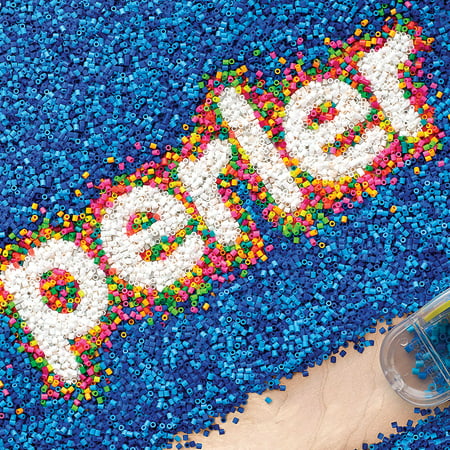 Perler Tie Dye Fused Bead Bucket Craft Kit (5004 Pieces)