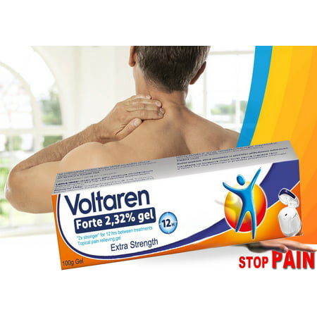 Voltaren Forte 23.2 mg/g Arthritis Pain Relief Topical Gel (100g) 2x Stronger Vs Classic Voltaren Emulgel