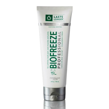 Biofreeze Professional Pain Relief Gel 4 oz Tube Pack of 2