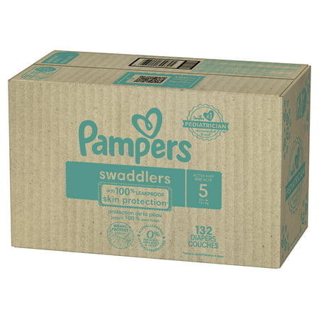 Pampers Swaddlers Diapers (Choose Your Size & Count)