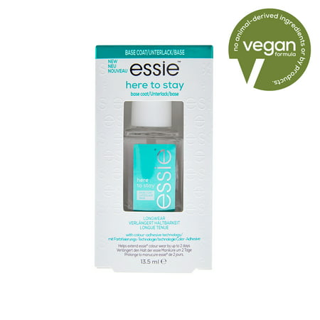 essie nail care, 8-free vegan, clear base coat, Here To Stay, 0.46 fl ozhere to stay,