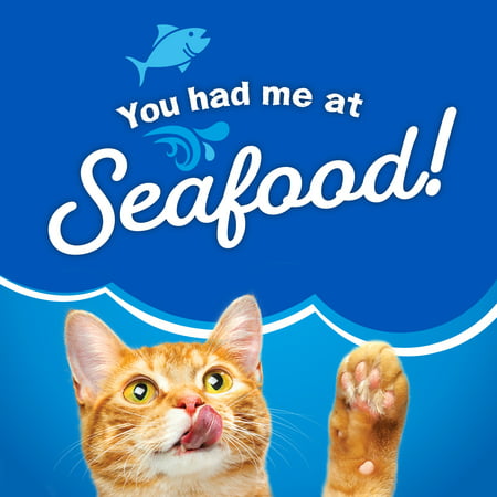 Friskies Dry Cat Food, Seafood Sensations, 6.3 lb. Bag, 6.3 lbs