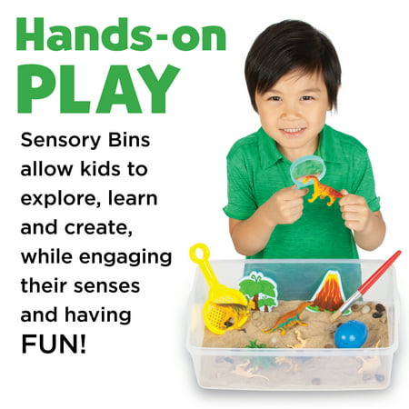 Creativity for Kids Sensory Bin Dinosaur Dig- Child & Toddler Sensory Art & Craft Kit for Boys and Girls