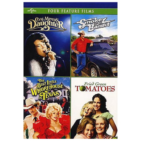 Coal Miner's Daughter / Smokey and the Bandit / The Best Little Whorehouse in Texas / Fried Green Tomatoes (DVD)