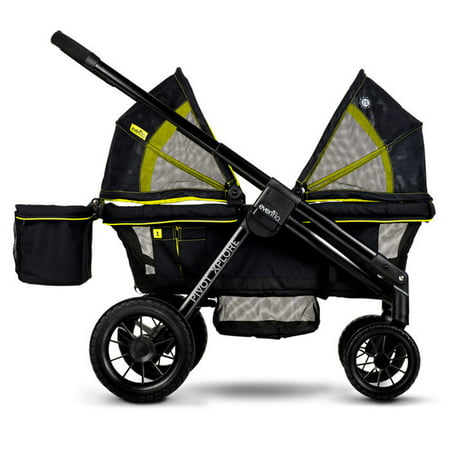 Evenflo Pivot Xplore All-Terrain Stroller Wagon (Wayfarer Black)Wayfarer Black,