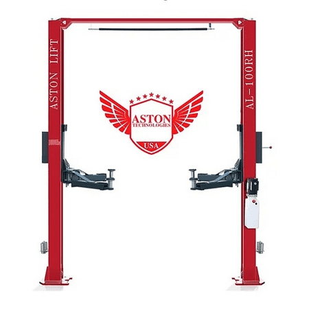 Aston Technologies? 2-Post Car Lift Overhead Symmetric Single Point Lock Release AL-100RH