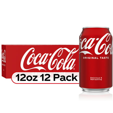 Coca-Cola Soda Soft Drink, 12 fl oz, 12 Pack