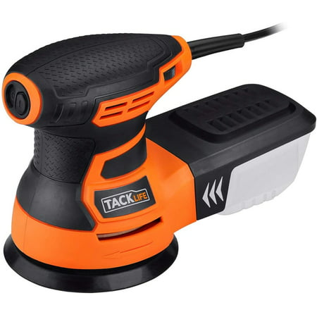 TACKLIFE 5-Inch Random Orbit Sander 3.0A With 12Pcs Sandpapers-PRS01A