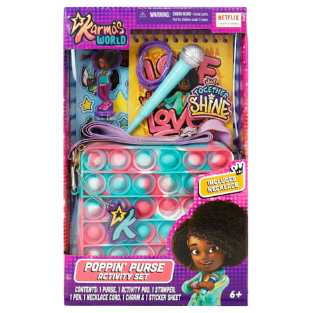 Poppin Purse Activity Set: Karma's World - Popping Sensory Fun, Ages 6+