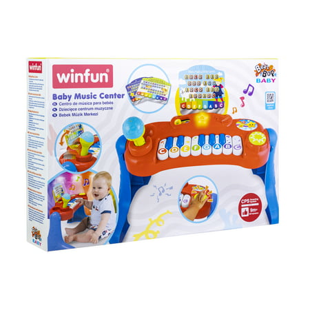 Winfun Baby Music Center - Gender Neutral Toy for Ages 9 Months and up ? Multicolored