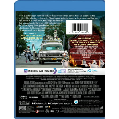 Ghostbusters: Afterlife (Blu-Ray + DVD)