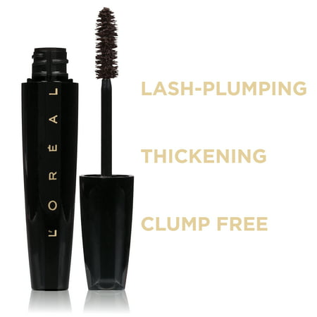 L'Oreal Paris Voluminous Extra Volume Collagen Washable Mascara, Blackest Black, 0.34 fl oz680 Blackest Black,