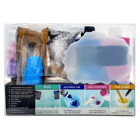 ArtSkills DIY Epoxy Resin Arts & Crafts Activity Kit, 27 Pieces