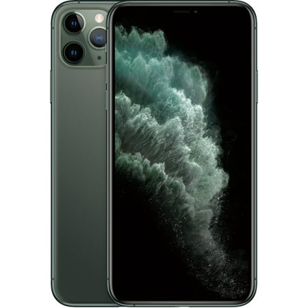 Apple iPhone 11 Pro Max Fully Unlocked, 64GB, Midnight Green (Used), Midnight Green