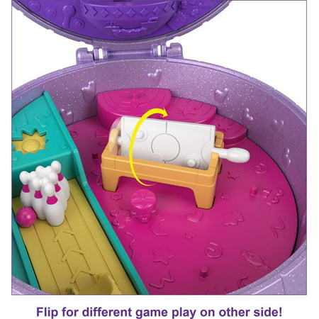 Polly Pocket Dolls and Accessories, Double Play Skating Compact