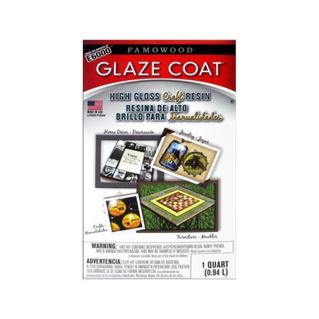 E6000 Famowood Glaze Coat Craft Kit, 1 Each
