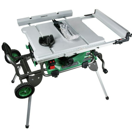 15 Amp 10 in. Corded Table Saw with Fold and Roll Stand