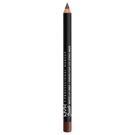 NYX Professional Makeup Suede Matte Lip Liner, velvet smooth matte finish, vegan formula Club Hopper23 - Club Hopper,