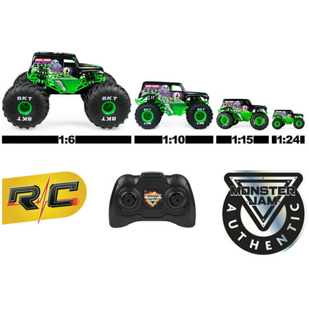 Monster Jam, Official El Toro Loco Remote Control Monster Truck, 1:24 Scale, 2.4 GHz, for Ages 4 and up