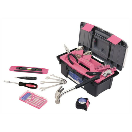 Apollo Precision Tools DT9773P 53-Piece Tool Kit with Box Pink