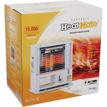KeroHeat Radiant Kerosene Heater, 10000 BTU, HeatMate