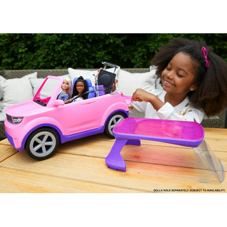 Barbie: Big City, Big Dreams Transforming Vehicle Playset, Gift for 3 To 7 Year Olds, Standard