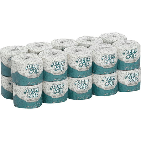Angel Soft Professional Series, GPC16620, Embossed Toilet Paper, 20 per Carton, White
