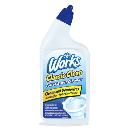 The Works Basic Deodorizing Toilet Bowl Cleaner, 24 Fl. Oz.