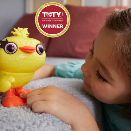 Disney Pixar Toy Story Ducky Figure with Movie-Inspired Details