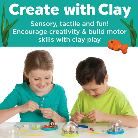 Creativity for Kids Make Your Own Water Globes Under the Sea- Child Craft Kit for Boys and Girls