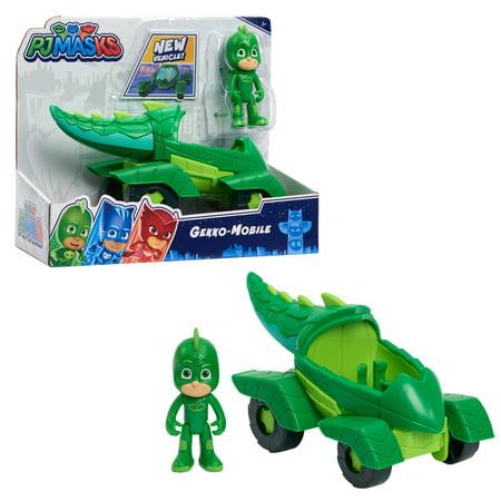 PJ Masks Gekko & Gekko-Mobile, Kids Toys for Ages 3 up