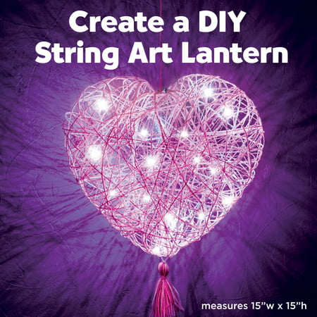Creativity for Kids String Art Heart Light Kit- Child Craft Kit for Boys and Girls