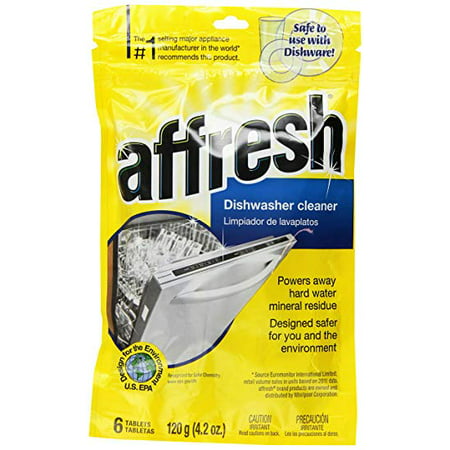 Affresh W10282479 Dishwasher Cleaner, 6 Tablets