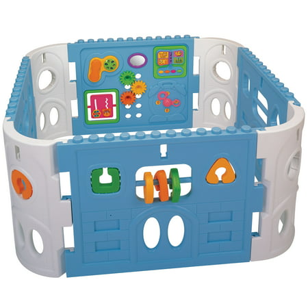 Baby Interactive Baby Center, Enclosed Baby Center that Keeps Baby Safe While Leraning, Ages 1 Year & Up