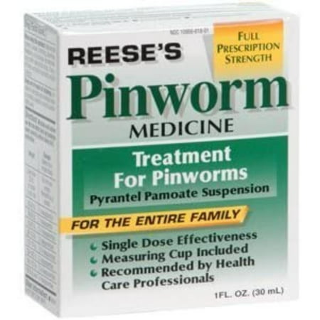 Reese's Pinworm Medicine for Treatment of Pinworms Ages 2 and Up (1 Box Only) by Reese's By Brand Reeses