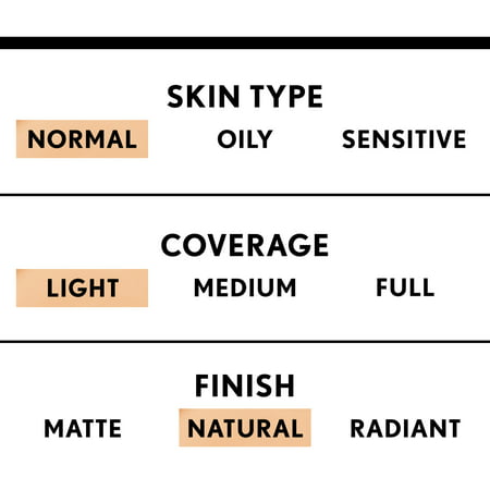 COVERGIRL Clean Liquid Foundation, 135 Medium Light, 1 fl oz, Liquid Foundation, Moisturizing Foundation, Lightweight Foundation, Cruelty-Free Foundation, Unscented FoundationMedium/Light,