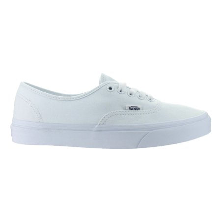 Vans Mens Authentic Sneakers, True White, 12.5 Women/11 Men