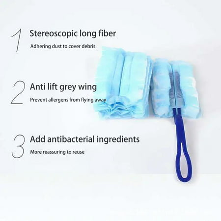Tarmeek Cleaning Supplies,Duster Disposable Electrostatic Absorbent Fiber Duster Household Cleaning,Household Essentials on Clearance