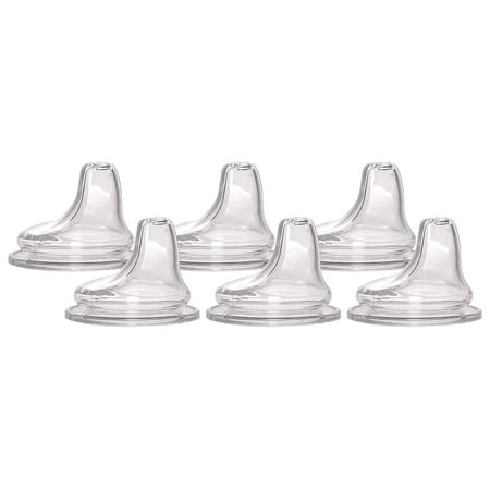 Nuk Clear Replacement Spouts - 6 PACK Clear