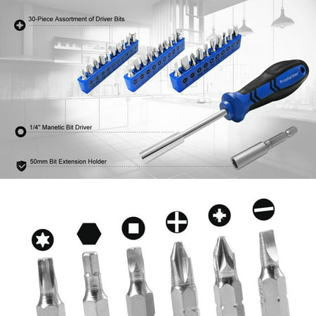 120-Piece Home Repair Tool Set, PROSTORMER General Household Hand Tool Kit with Tool Box Storage Case for Apartment, Garage, Dorm and Office