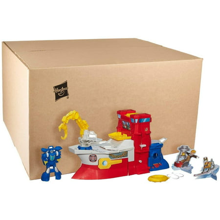 Rescue Bots Heroes Transformers Rescue Bots High Tide Rescue Rig Playset