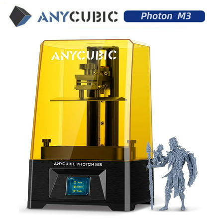3D Printer ANYCUBIC Photon M3 , 4K+ Monochrome Screen, Protective Film, Fast Printing, Max Printing Size 7.08" ? 6.45" ? 4.03", M3