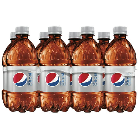 Diet Pepsi Cola Soda Pop Refreshing, 12 fl oz, 8 Pack Bottles