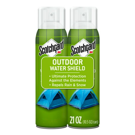 Scotchgard Outdoor Water Shield Water Repellent Spray, 10.5 oz, 2 cans