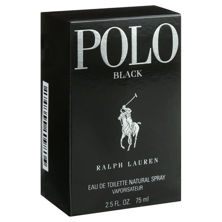Ralph Lauren Polo Black Eau de Toilette, Cologne for Men, 2.5 Oz, Other, One Size